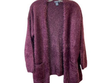 Cardigan By Chelsea And Theodore In Purple, Size:S Online