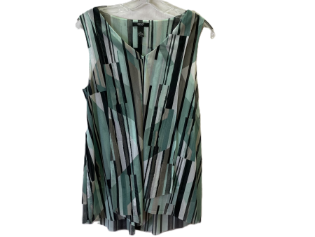 Green Top Sleeveless By Alfani, Size: Petite L Online Sale