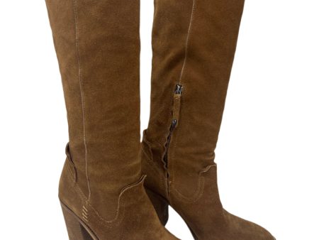 Boots Knee Heels By Dolce Vita In Brown, Size: 9.5 Online