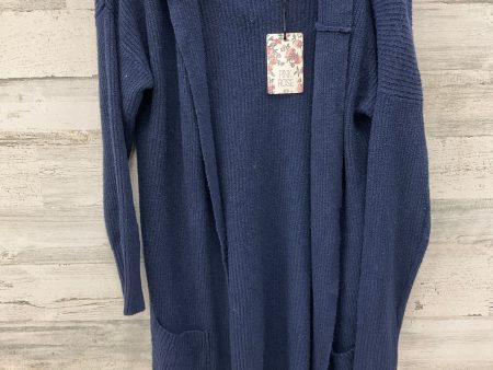 Sweater Cardigan By Pink Rose In Navy, Size: Xl For Sale