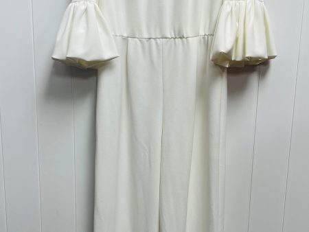 Jumpsuit By Marina In White, Size: 8 Discount