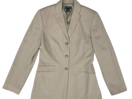 Blazer By Ann Taylor In Beige, Size: 4 Online Sale