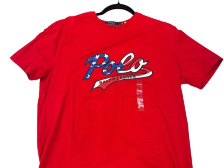 Top Short Sleeve By Polo Ralph Lauren In Red, Size: M Online Hot Sale