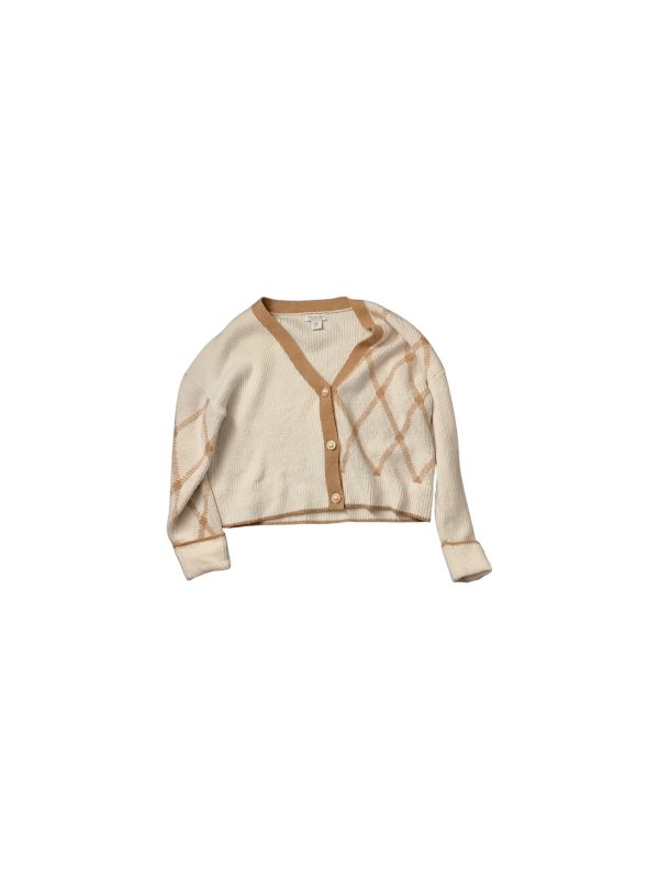 Sweater Cardigan By Rachel Zoe In Tan, Size: M Hot on Sale