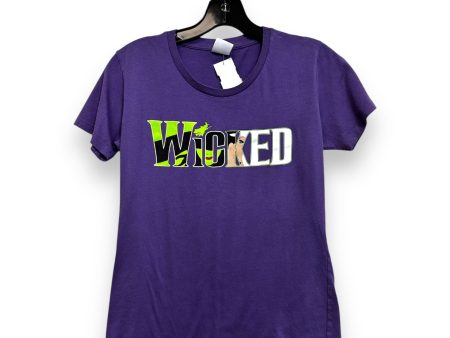 WICKED Top Short Sleeve Basic By Clothes Mentor In Purple, Size: S For Sale