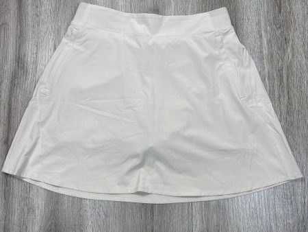 Athletic Skort By Athleta In Beige, Size: M Cheap