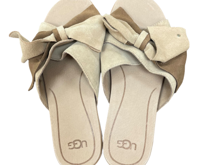 Tan Sandals Heels Platform By Ugg, Size: 7.5 Discount