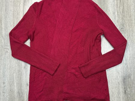 Cardigan By 89th And Madison In Red, Size: L Cheap