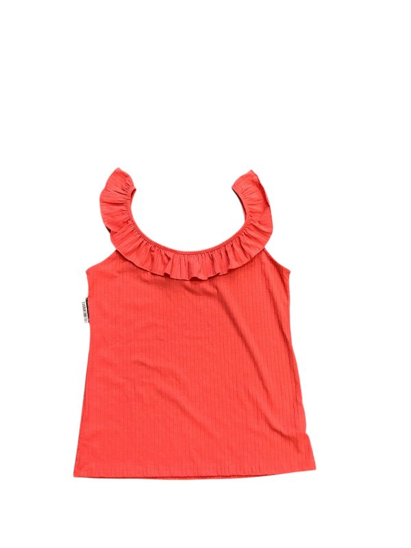 Top Sleeveless By Loft In Orange, Size: L Supply