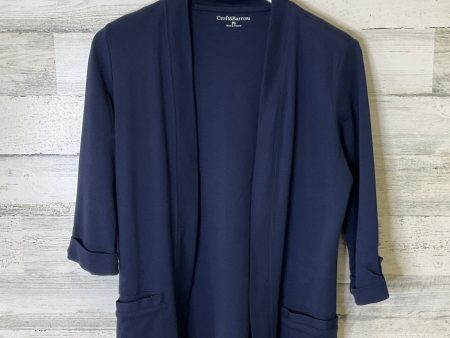 Sweater Cardigan By Croft And Barrow In Blue, Size: Sp Hot on Sale