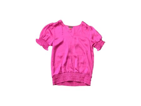 Top Short Sleeve Basic By Vince Camuto In Pink, Size: S Supply