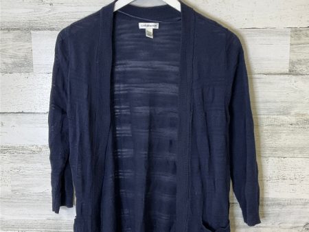 Sweater Cardigan By Croft And Barrow In Navy, Size: Sp Online Hot Sale