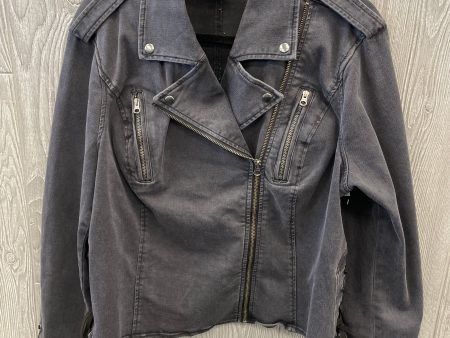 Jacket Denim By Lane Bryant In Black Denim, Size: 1x Online Sale