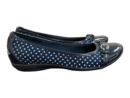 Navy Shoes Flats By Croft And Barrow, Size: 7 Online Hot Sale