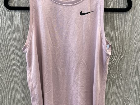 Athletic Tank Top By Nike Apparel In Purple, Size: S Online Hot Sale