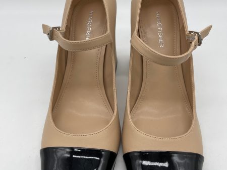 Shoes Heels Block By Marc Fisher In Tan, Size: 9 Hot on Sale