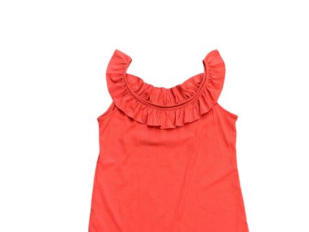 Top Sleeveless By Loft In Orange, Size: L Supply