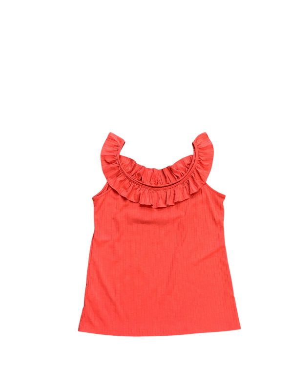 Top Sleeveless By Loft In Orange, Size: L Supply