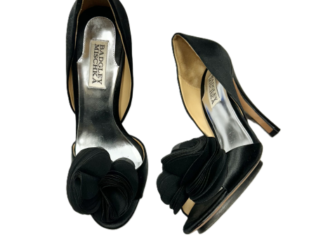 Shoes Designer By Badgley Mischka In Black, Size: 6.5 Sale