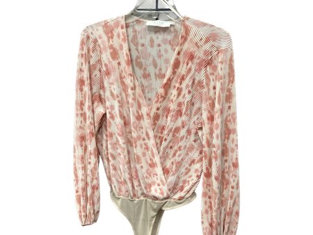 Bodysuit By Astr In Pink, Size: S For Discount