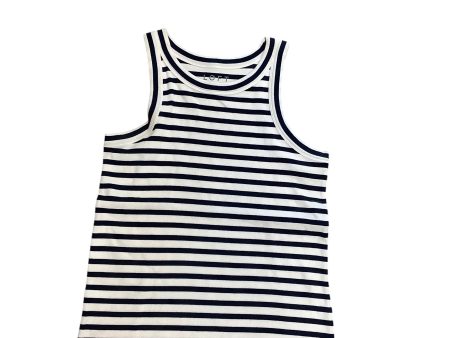 Top Sleeveless Basic By Loft In Striped Pattern, Size: L Online now